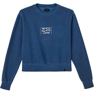 Get wyld blue fleece pullover